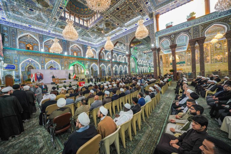 برگزاری اختتامیۀ همایش بین‌المللی علامه نائینی در کربلا