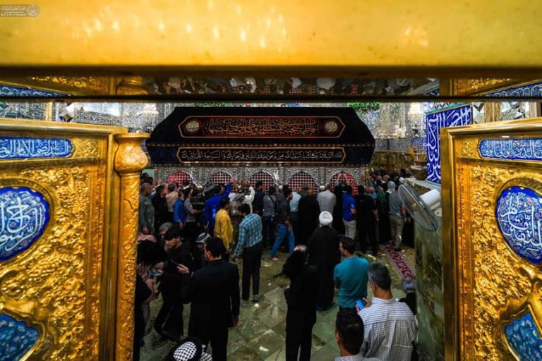 مضجع علوی در عزای فاطمی