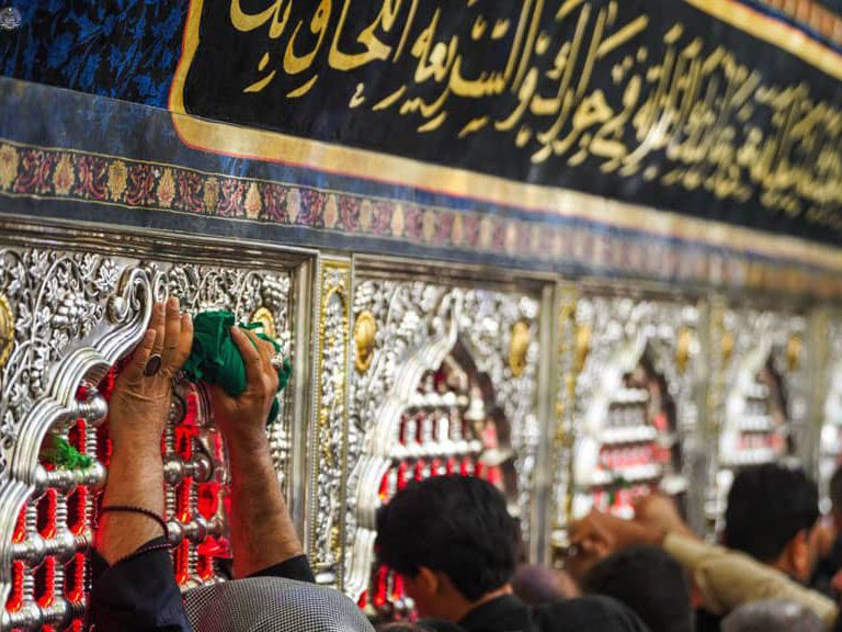 مضجع علوی در عزای فاطمی