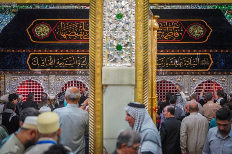 مضجع علوی در عزای فاطمی