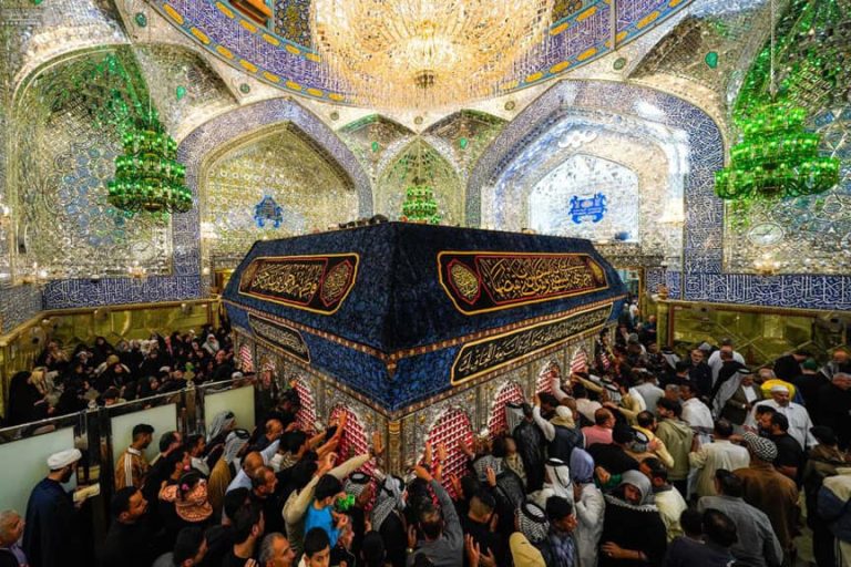 مضجع علوی در عزای فاطمی