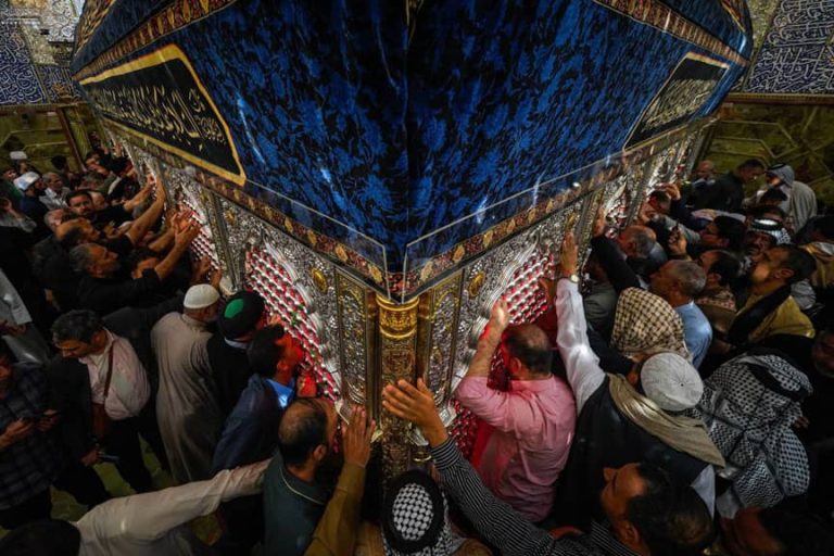 مضجع علوی در عزای فاطمی