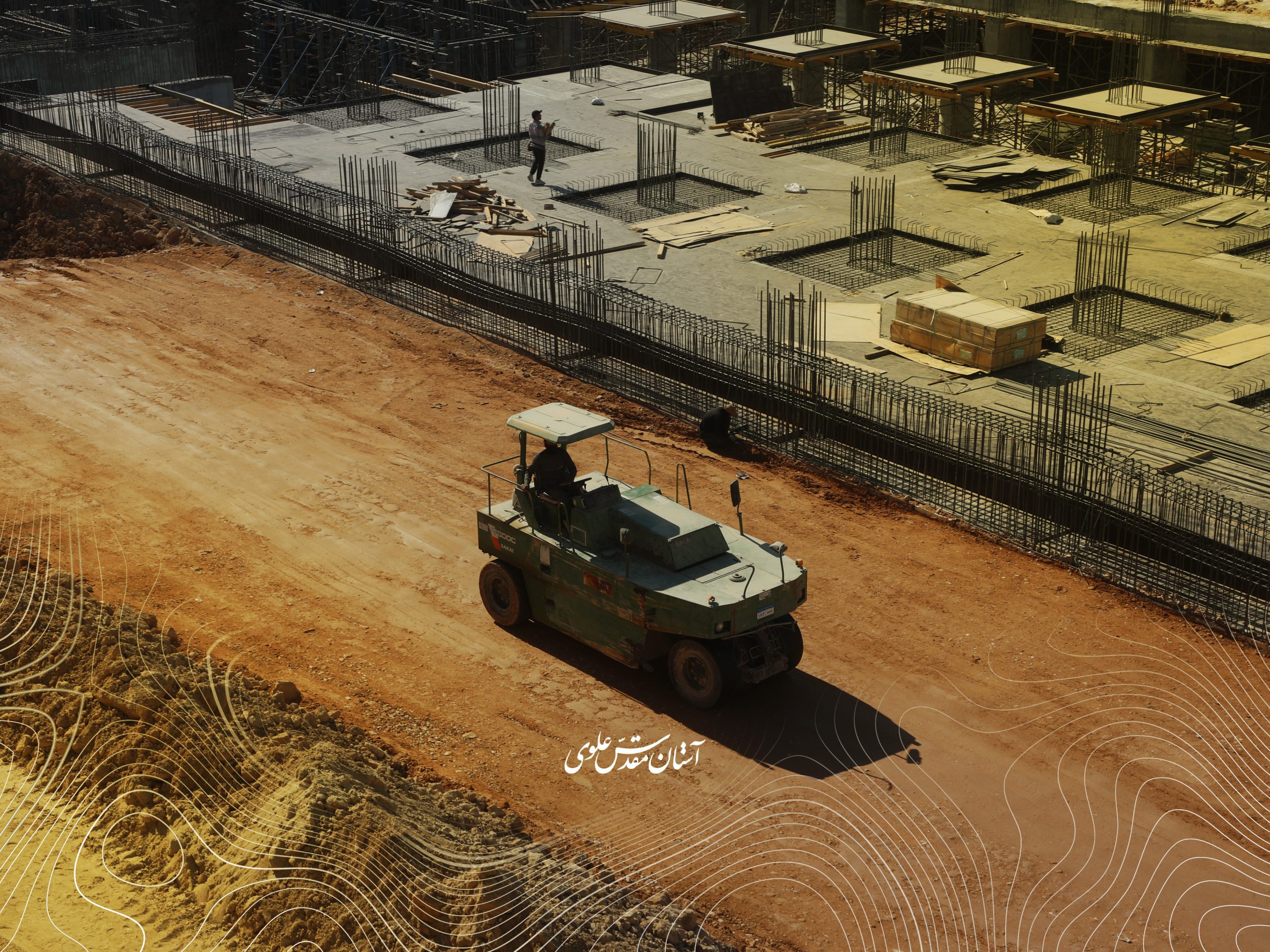 پارکینگ بزرگ طبقاتی نجف