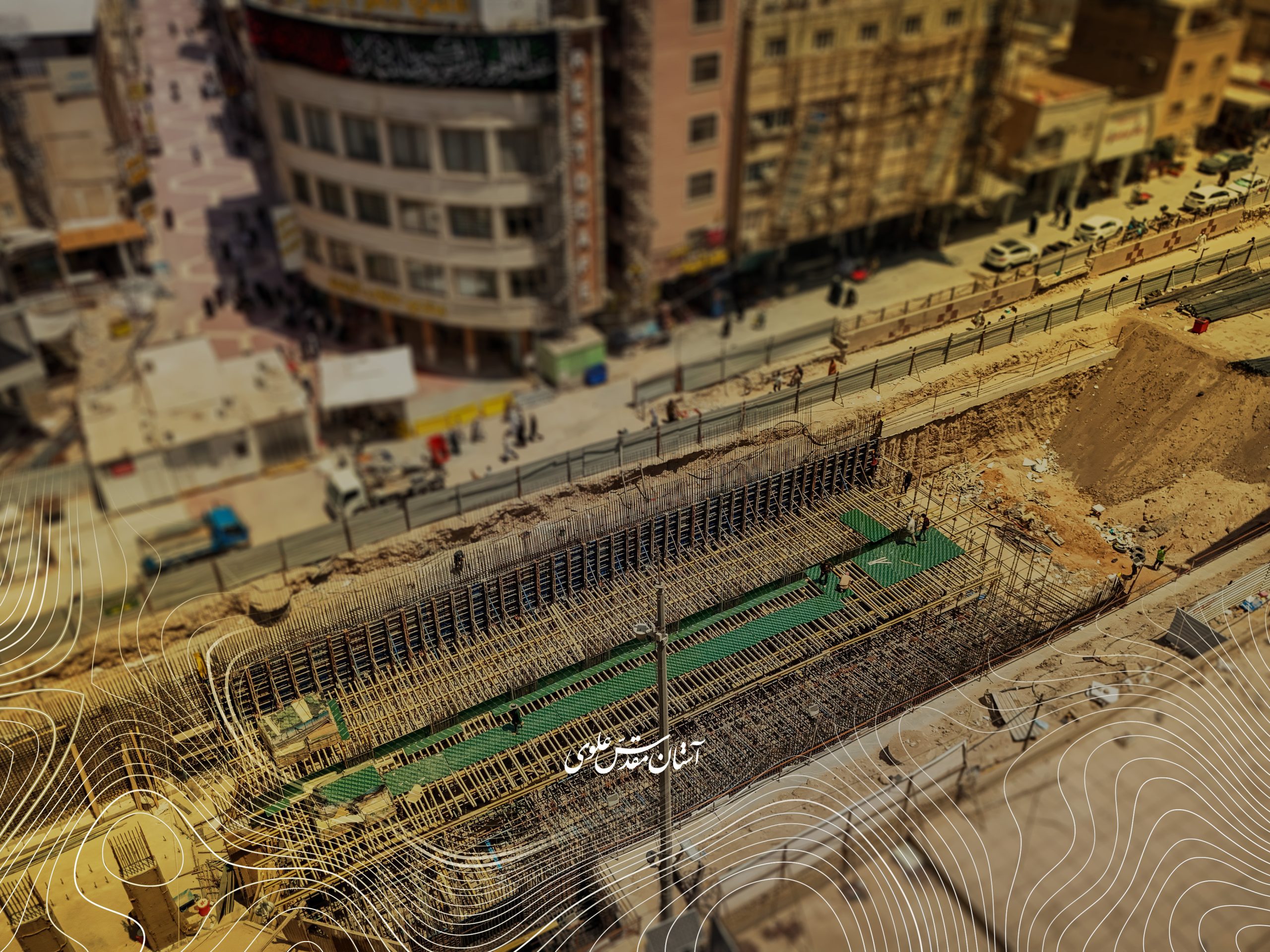 تقاطع غیرهم‌سطح شارع الرسول