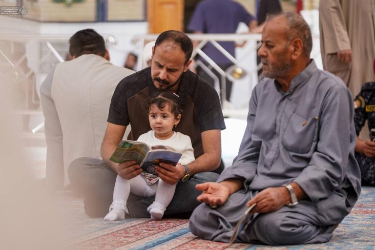 حال‌و‌هوای حرم مطهر علوی در روز زیارتی آن حضرت