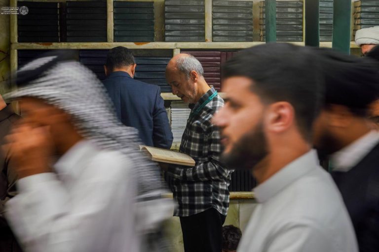 حال‌و‌هوای حرم مطهر علوی در روز زیارتی آن حضرت