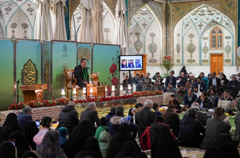 برگزاری محفل باشکوه قرآنی در حرم مطهر علوی ۱