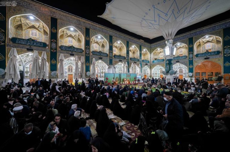 برگزاری محفل باشکوه قرآنی در حرم مطهر علوی ۱۲