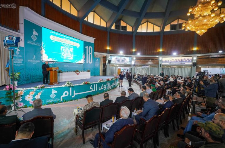 مشارکت آستان مقدس علوی در مسابقۀ خطبۀ فدکیه در استان بصره 1