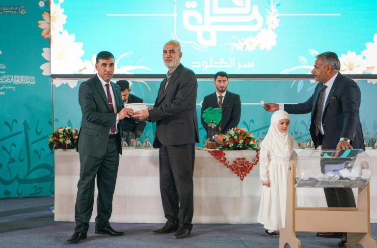 مشارکت آستان مقدس علوی در مسابقۀ خطبۀ فدکیه در استان بصره 4