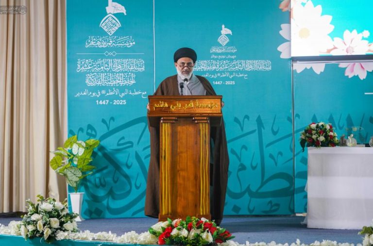 مشارکت آستان مقدس علوی در مسابقۀ خطبۀ فدکیه در استان بصره 11