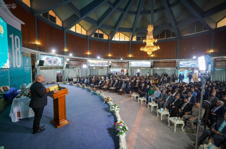 مشارکت آستان مقدس علوی در مسابقۀ خطبۀ فدکیه در استان بصره 13