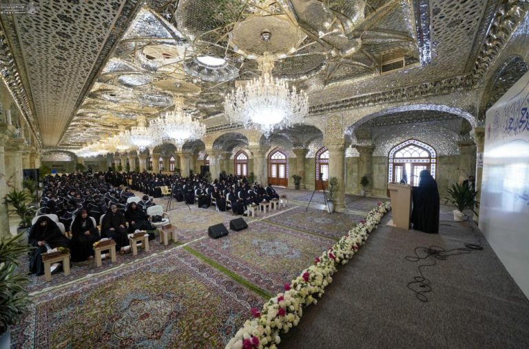 آستان مقدس علوی میزبان برگزاری آیین مرکزی بانوان و آغاز طرح «راهنمایی بانوان زائر» 1