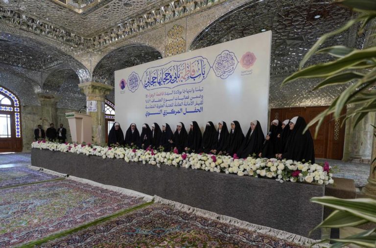 آستان مقدس علوی میزبان برگزاری آیین مرکزی بانوان و آغاز طرح «راهنمایی بانوان زائر» 3