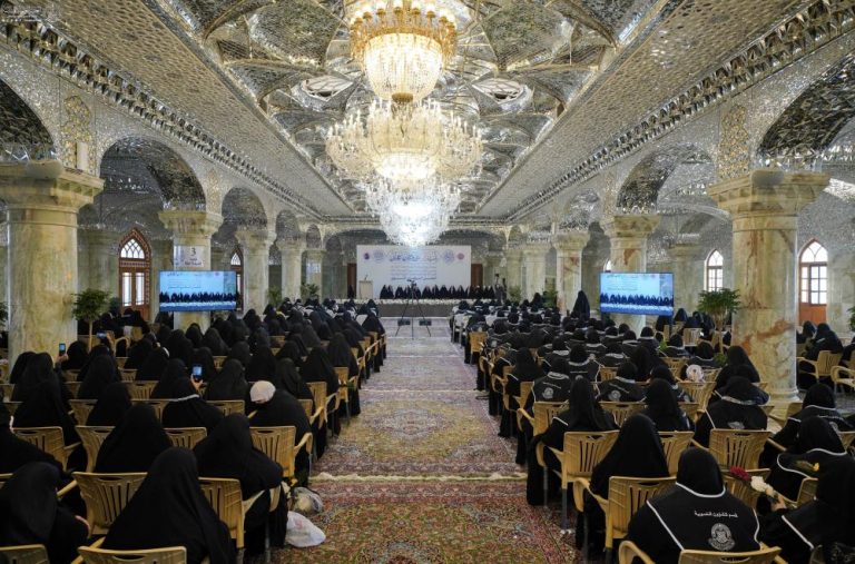 آستان مقدس علوی میزبان برگزاری آیین مرکزی بانوان و آغاز طرح «راهنمایی بانوان زائر» 4