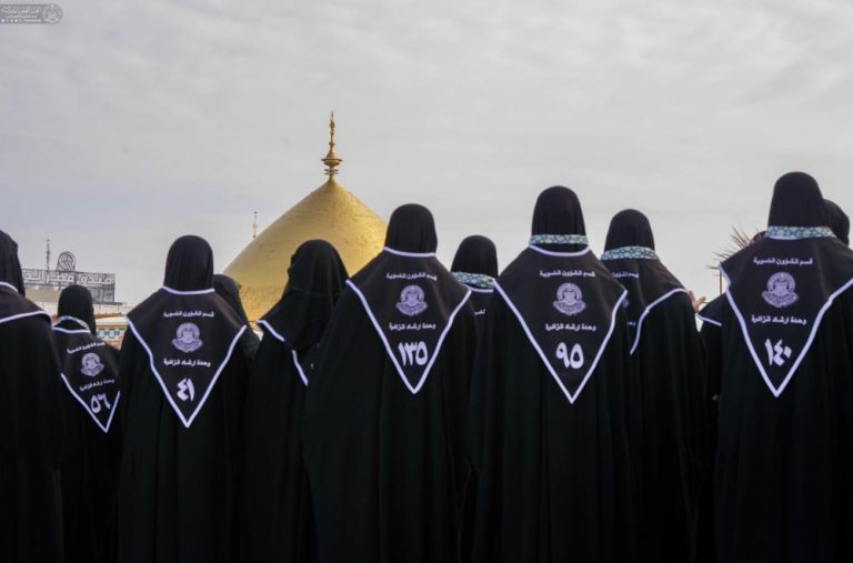 آستان مقدس علوی میزبان برگزاری آیین مرکزی بانوان و آغاز طرح «راهنمایی بانوان زائر» 7