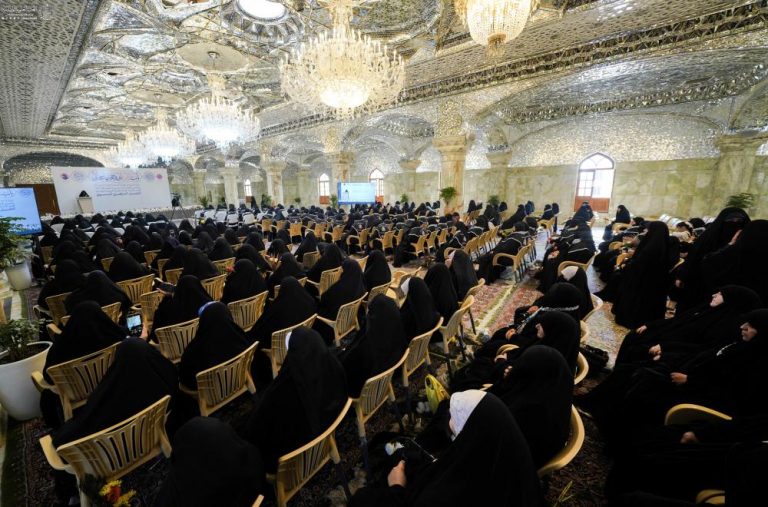 آستان مقدس علوی میزبان برگزاری آیین مرکزی بانوان و آغاز طرح «راهنمایی بانوان زائر» 8