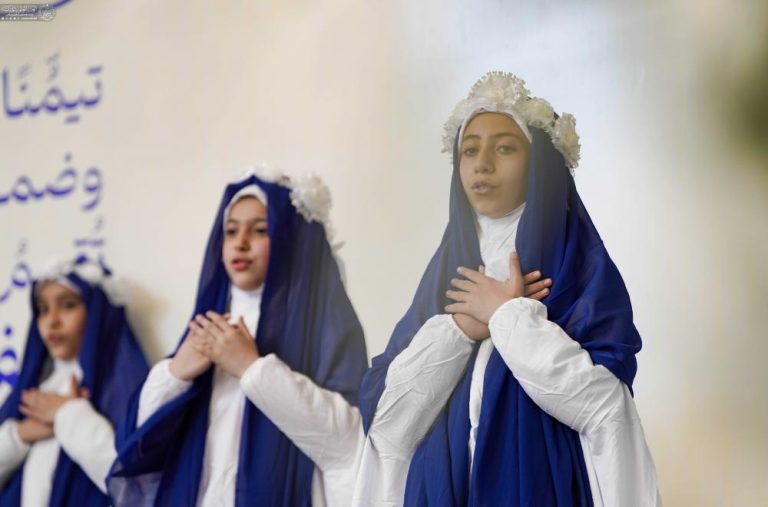 آستان مقدس علوی میزبان برگزاری آیین مرکزی بانوان و آغاز طرح «راهنمایی بانوان زائر» 9