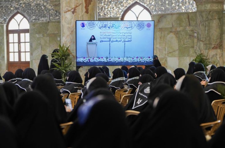 آستان مقدس علوی میزبان برگزاری آیین مرکزی بانوان و آغاز طرح «راهنمایی بانوان زائر» 12