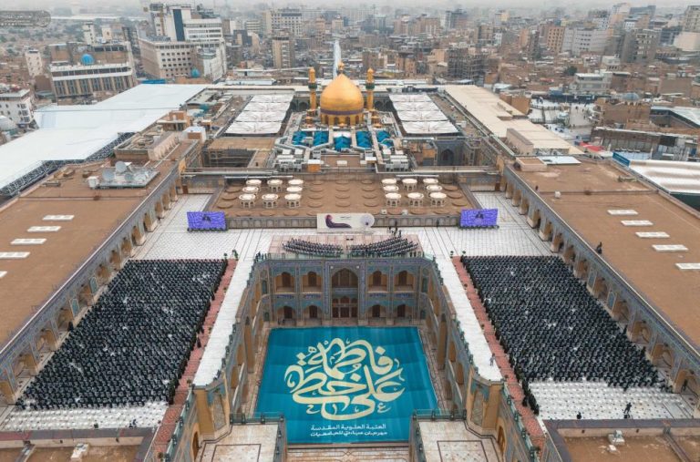 تقدیر از ۴هزار دانشجوی دختر محجبه در جشنوارۀ «چادر من» توسط آستان مقدس علوی 15