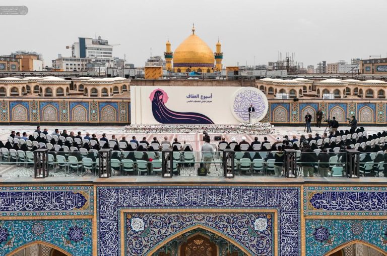 برگزاری جشنوارهٔ «چادر من» با حضور ۲۰۰۰ دانشجوی دختر در حرم مطهر علوی 24