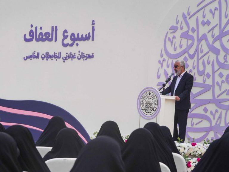 سخنرانی تولیت آستان مقدس علوی در پنجمین دورۀ جشنوارۀ «چادر من» 15