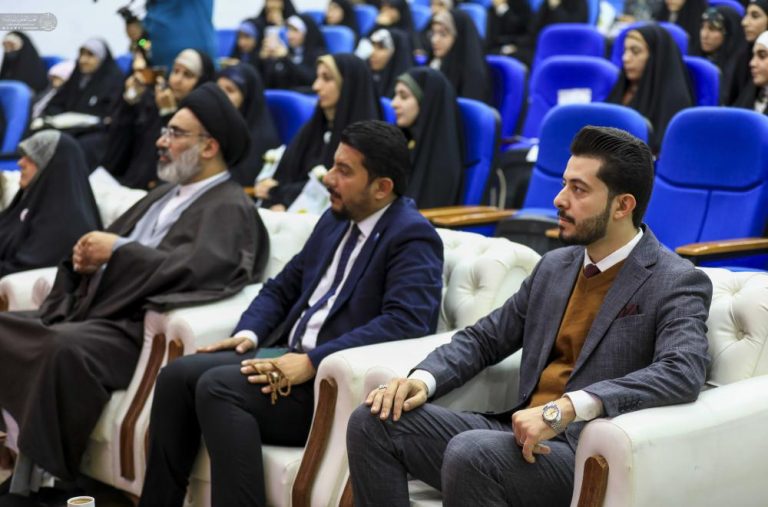 برگزاری جشنوارۀ «چادر من» در دانشگاه نهرین بغداد توسط آستان مقدس علوی 1