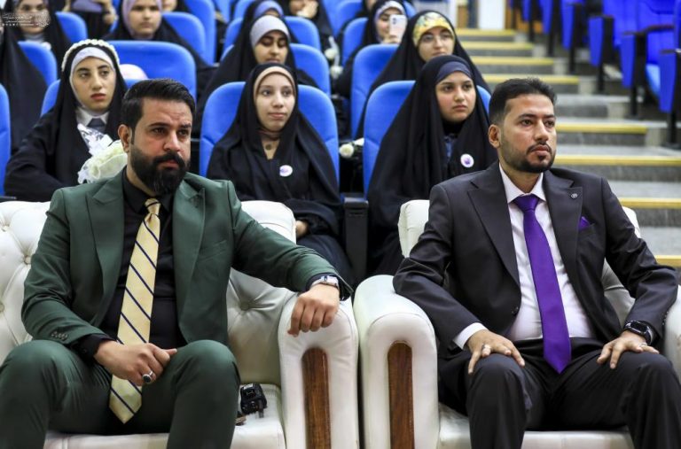 برگزاری جشنوارۀ «چادر من» در دانشگاه نهرین بغداد توسط آستان مقدس علوی 4