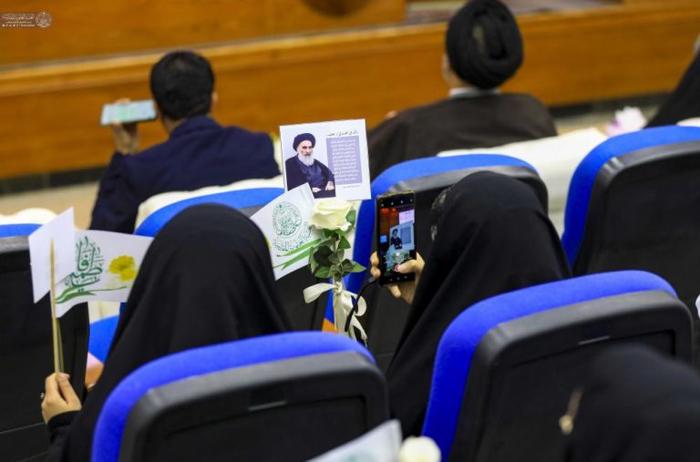 برگزاری جشنوارۀ «چادر من» در دانشگاه نهرین بغداد توسط آستان مقدس علوی 14