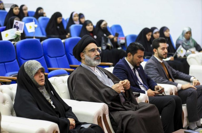 برگزاری جشنوارۀ «چادر من» در دانشگاه نهرین بغداد توسط آستان مقدس علوی 15