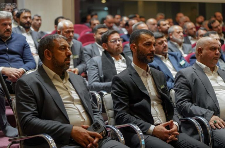 دیدار صمیمانۀ تولیت آستان مقدس علوی با خادمان بخش حراست 2