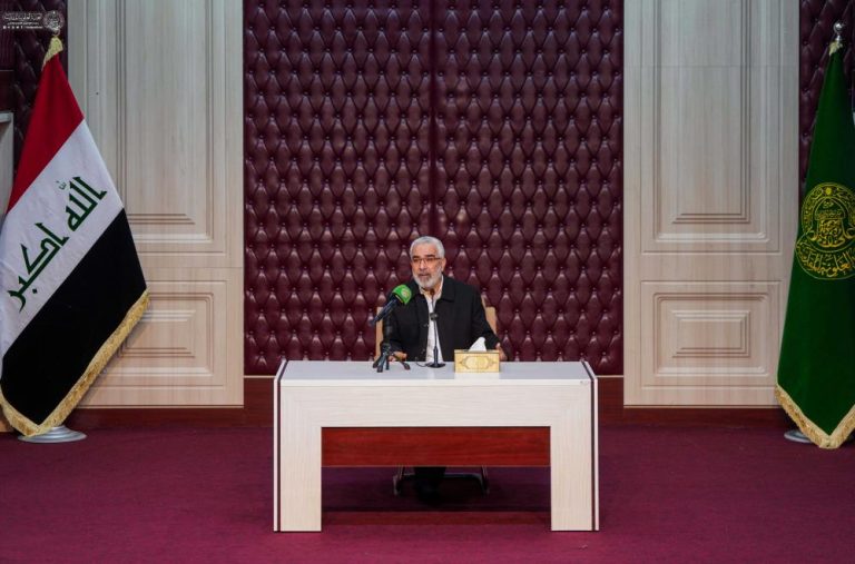 دیدار صمیمانۀ تولیت آستان مقدس علوی با خادمان بخش حراست 8