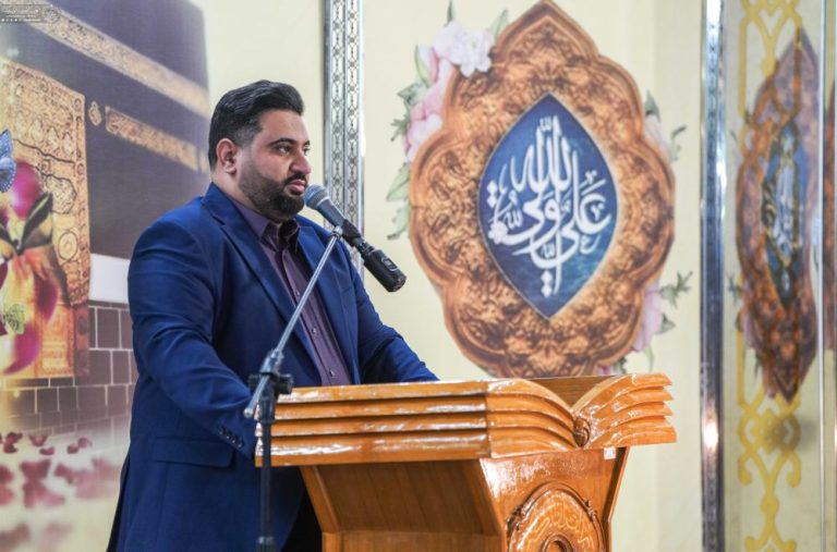 برگزاری محفل قرآنی در حرم مطهر علوی هم‌زمان با هفتۀ «مولود کعبه» 10