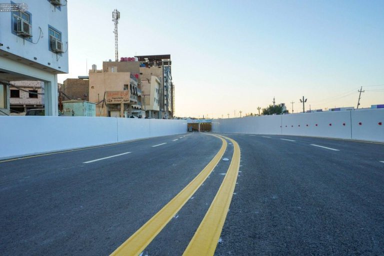 مراحل پایانی پروژۀ تقاطع غیرهم‌سطح شیخ طوسی با نظارت آستان مقدس علوی 2