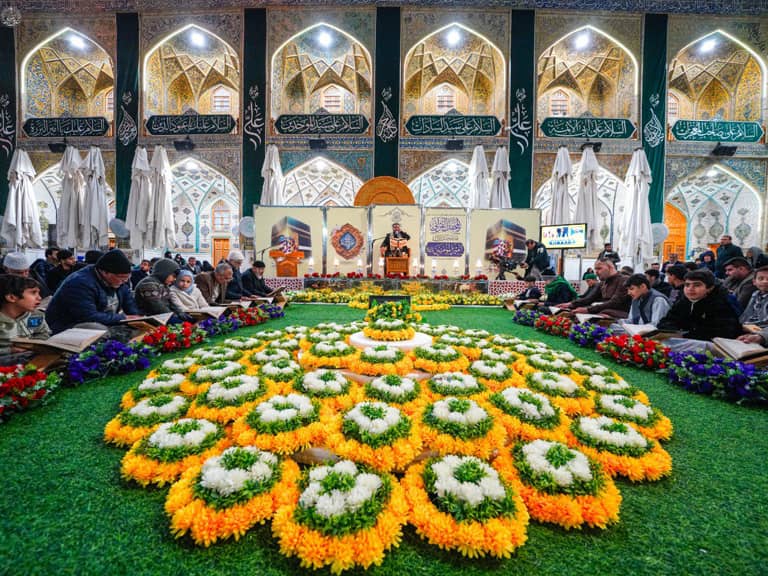 برگزاری محفل انس با قرآن