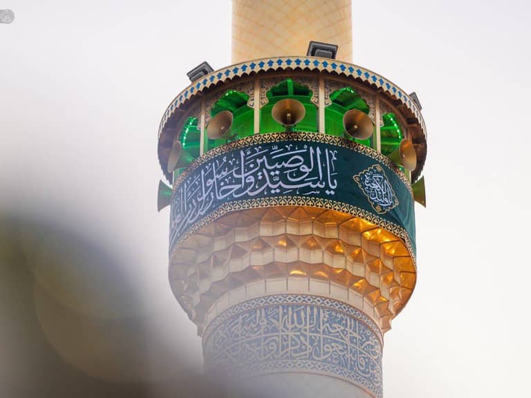 حرم مهیای جشن میلاد