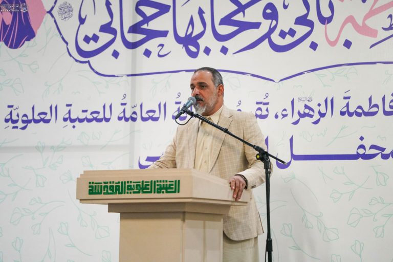 مراسم جشن شب میلاد دخت نبی مکرم اسلام در حرم مطهر علوی 2