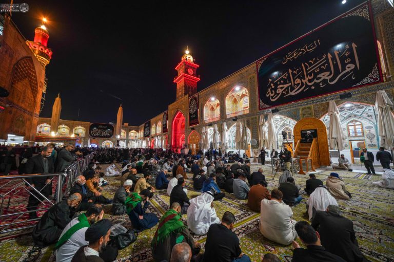 اقامهٔ عزای حضرت ام‌البنین (سلام‌الله‌علیها) در حرم مطهر علوی 4