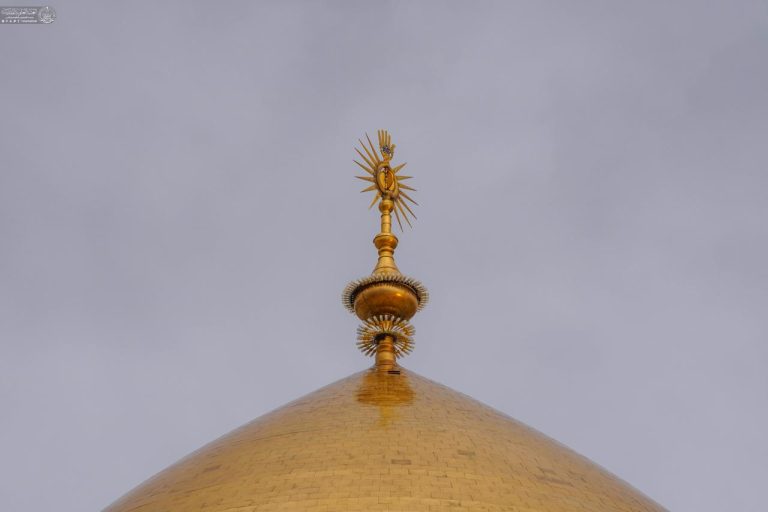 بارش رحمت الهی در حرم مطهر علوی 8