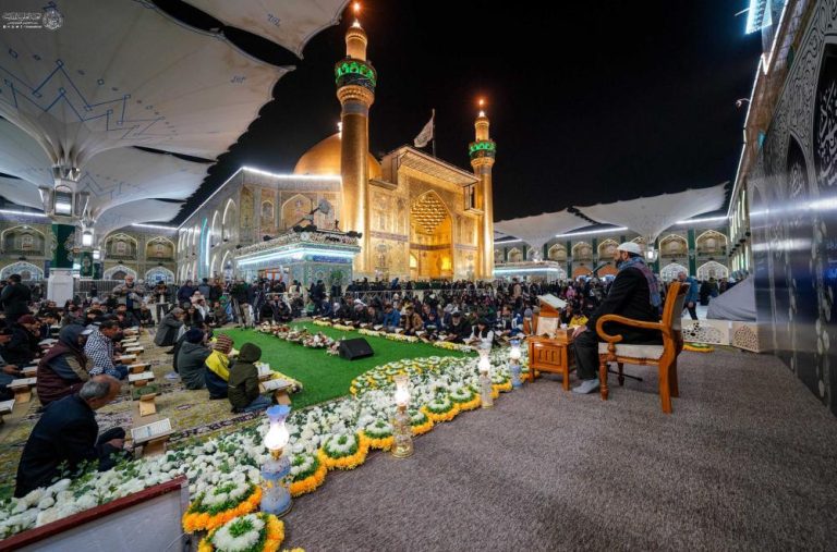 محفل قرآنی به مناسبت اعیاد شعبانیه