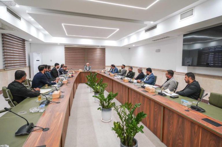 جلسۀ آمادگی آستان مقدس علوی جهت استقبال از مراسم مبعث پیامبر