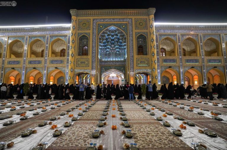 توزیع هزاران وعده غذای تبرکی در ایام عید مبعث توسط آستان مقدس علوی