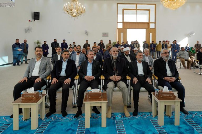 افتتاح مسجد امیرالمؤمنین (علیه‌السلام) در فاز اول مجتمع مسکونی قنبر توسط آستان مقدس علوی 2