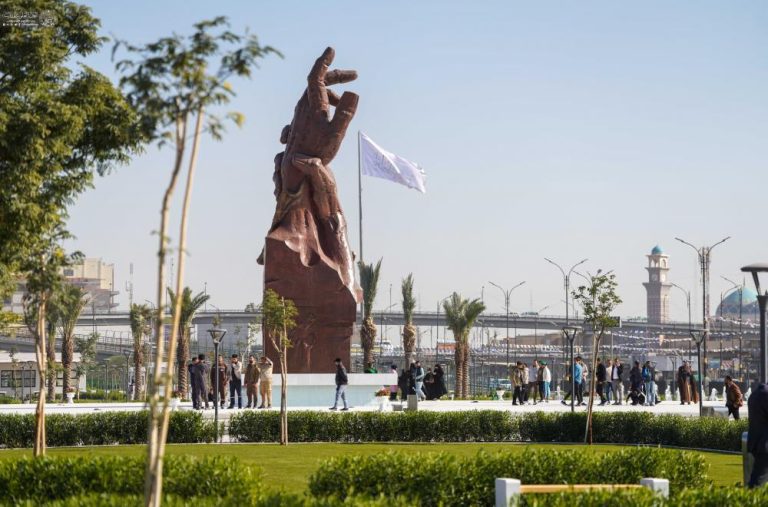 افتتاح پروژۀ «بوستان غدیر» توسط تولیت آستان مقدس علوی3