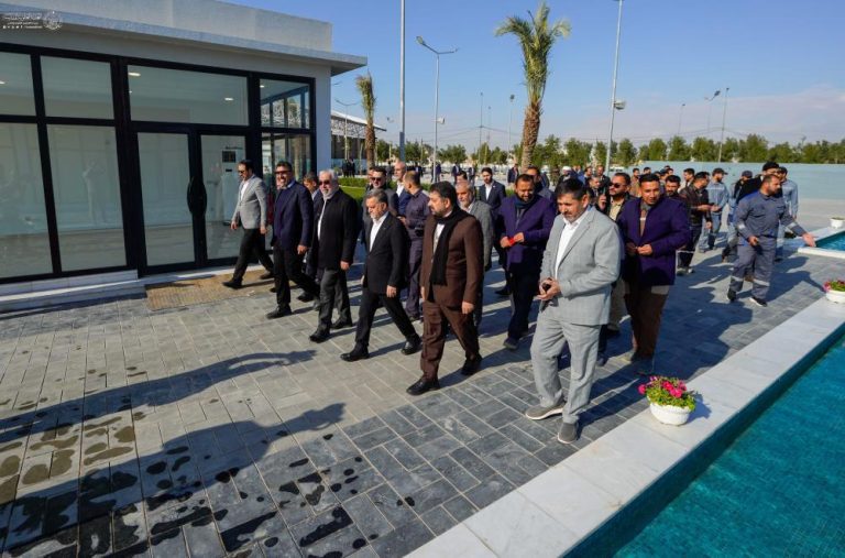 افتتاح پروژۀ «بوستان غدیر» توسط تولیت آستان مقدس علوی6