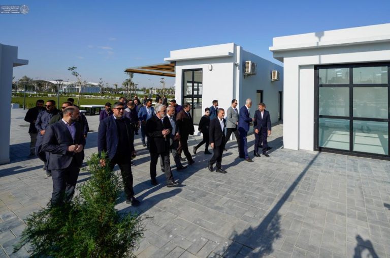 افتتاح پروژۀ «بوستان غدیر» توسط تولیت آستان مقدس علوی10