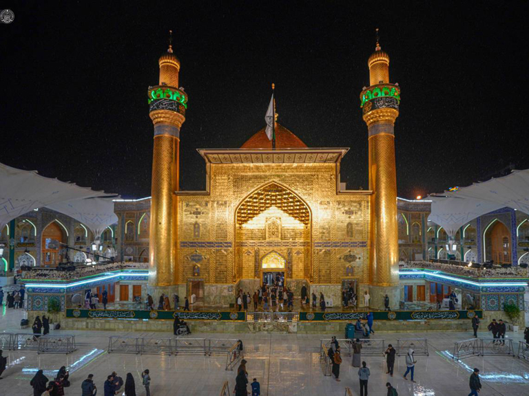 بارش رحمت الهی در خانهٔ پدری