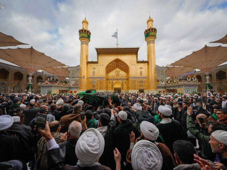 تشییع مرحوم سید هادی سیستانی