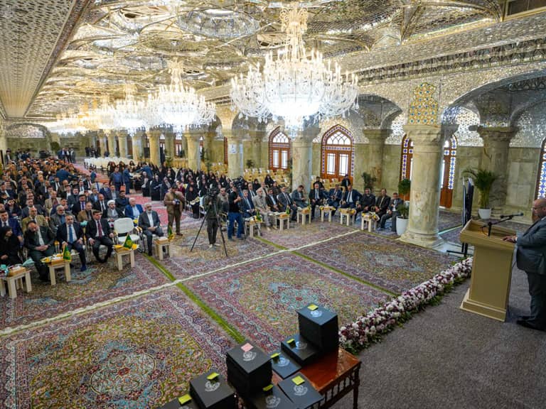 تقدیر آستان مقدس علوی از اساتید دانشگاهی