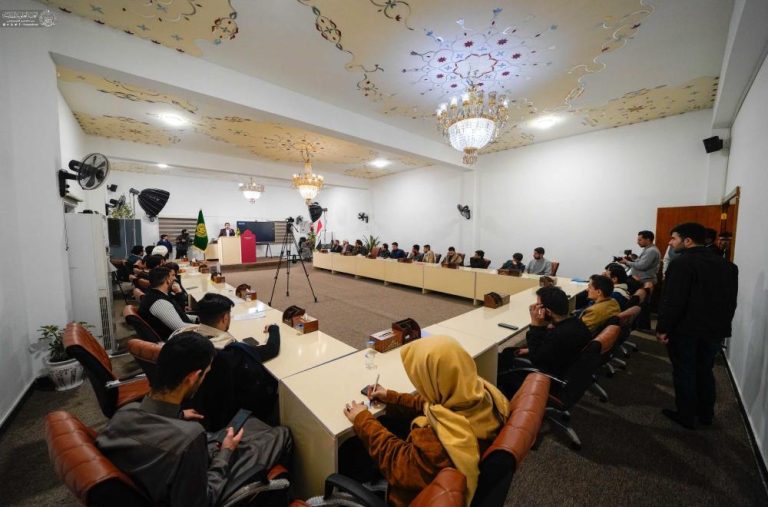 برگزاری اختتامیۀ نشست فرهنگی «محفل قصیده‌ها» در آستان مقدس علوی